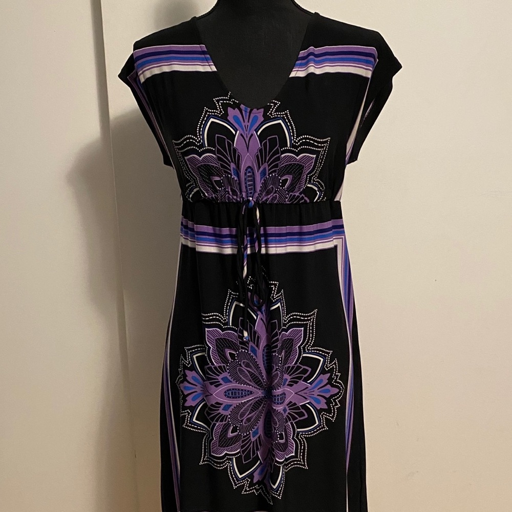 EnFocus Studio Beautiful Print Dress